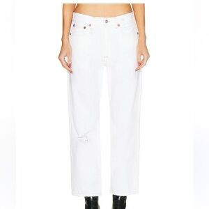 R13 Holden White Boyfriend Jeans EUC 27